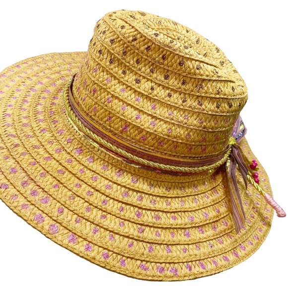 Up-cycled Handmade Festival Hat OS main image 5